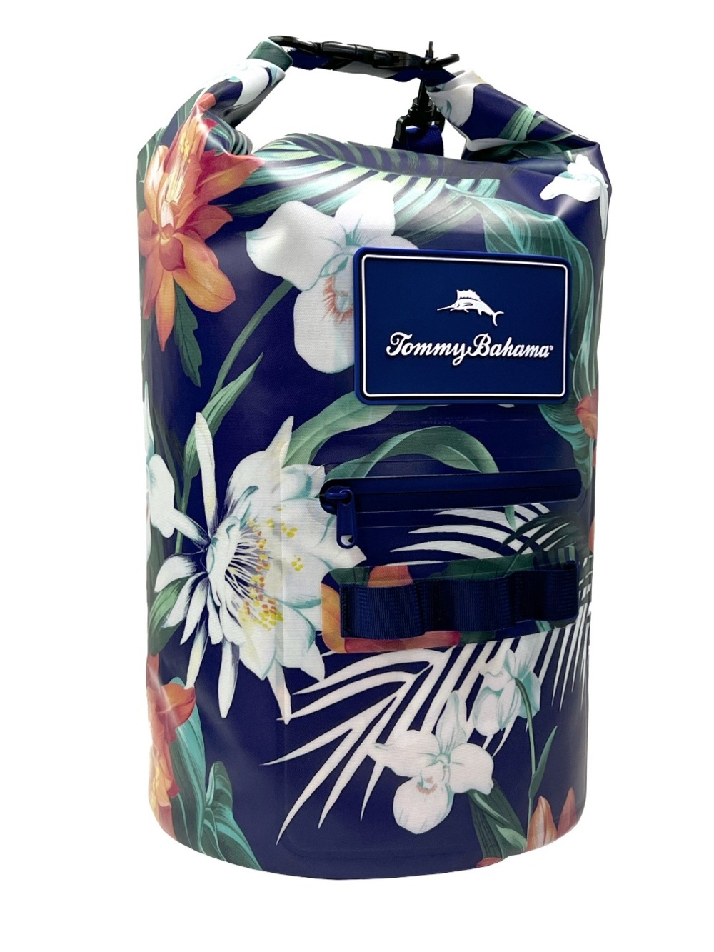 Tommy Bahama Navy Floral Waterproof Dry Bag